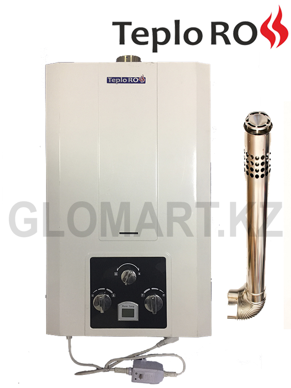 Газовый проточный водонагреватель ТеплоРОСС АПВГ20Q (10 л/мин), купить,  цена, описание, характеристики