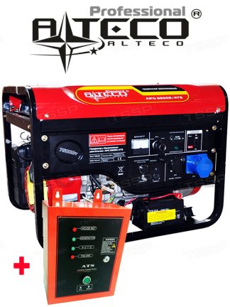 Бензиновый генератор Alteco Standard APG-9800 E + ATS(автозапуск), 7.5 кВт