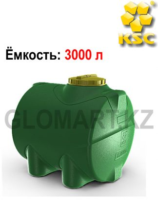 Пластиковая емкость для воды или топлива - 3000 л